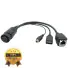 AVMAP GPS CABO USB 1x VIDEO IN ETHERNET CBCYFS1000 - Imagem: 3